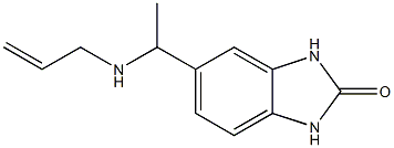 5-[1-(prop-2-en-1-ylamino)ethyl]-2,3-dihydro-1H-1,3-benzodiazol-2-one