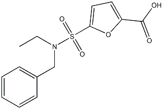  5-[benzyl(ethyl)sulfamoyl]furan-2-carboxylic acid