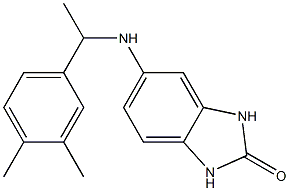 5-{[1-(3,4-dimethylphenyl)ethyl]amino}-2,3-dihydro-1H-1,3-benzodiazol-2-one|