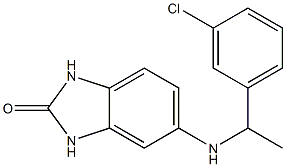 5-{[1-(3-chlorophenyl)ethyl]amino}-2,3-dihydro-1H-1,3-benzodiazol-2-one