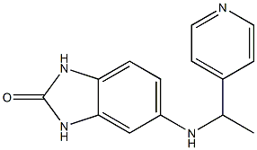  5-{[1-(pyridin-4-yl)ethyl]amino}-2,3-dihydro-1H-1,3-benzodiazol-2-one