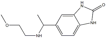5-{1-[(2-methoxyethyl)amino]ethyl}-2,3-dihydro-1H-1,3-benzodiazol-2-one