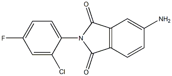 5-amino-2-(2-chloro-4-fluorophenyl)-2,3-dihydro-1H-isoindole-1,3-dione
