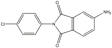 5-amino-2-(4-chlorophenyl)-2,3-dihydro-1H-isoindole-1,3-dione Structure