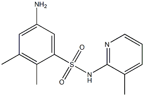 5-amino-2,3-dimethyl-N-(3-methylpyridin-2-yl)benzene-1-sulfonamide