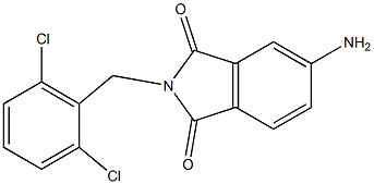 5-amino-2-[(2,6-dichlorophenyl)methyl]-2,3-dihydro-1H-isoindole-1,3-dione