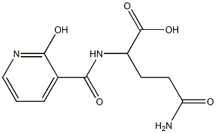  5-amino-2-{[(2-hydroxypyridin-3-yl)carbonyl]amino}-5-oxopentanoic acid