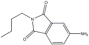 5-amino-2-butyl-2,3-dihydro-1H-isoindole-1,3-dione,,结构式