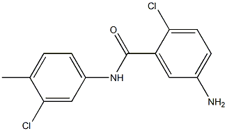 5-amino-2-chloro-N-(3-chloro-4-methylphenyl)benzamide|