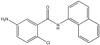 5-amino-2-chloro-N-(naphthalen-1-yl)benzamide