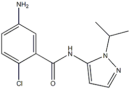 5-amino-2-chloro-N-[1-(propan-2-yl)-1H-pyrazol-5-yl]benzamide