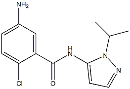 5-amino-2-chloro-N-[1-(propan-2-yl)-1H-pyrazol-5-yl]benzamide|