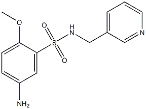 5-amino-2-methoxy-N-(pyridin-3-ylmethyl)benzene-1-sulfonamide