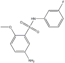 5-amino-N-(3-fluorophenyl)-2-methoxybenzene-1-sulfonamide