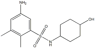 5-amino-N-(4-hydroxycyclohexyl)-2,3-dimethylbenzene-1-sulfonamide