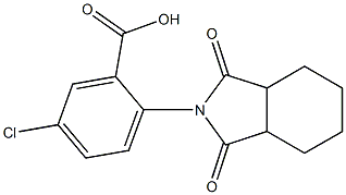 5-chloro-2-(1,3-dioxo-octahydro-1H-isoindol-2-yl)benzoic acid|