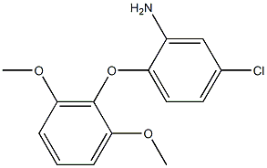  5-chloro-2-(2,6-dimethoxyphenoxy)aniline