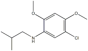 5-chloro-2,4-dimethoxy-N-(2-methylpropyl)aniline