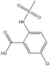 5-chloro-2-[(methylsulfonyl)amino]benzoic acid