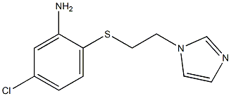 5-chloro-2-{[2-(1H-imidazol-1-yl)ethyl]sulfanyl}aniline