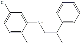5-chloro-2-methyl-N-(2-phenylpropyl)aniline