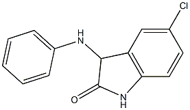 5-chloro-3-(phenylamino)-2,3-dihydro-1H-indol-2-one Structure