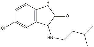 5-chloro-3-[(3-methylbutyl)amino]-2,3-dihydro-1H-indol-2-one