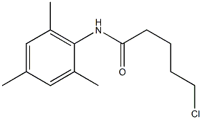 5-chloro-N-(2,4,6-trimethylphenyl)pentanamide Structure