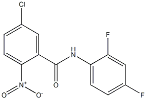 5-chloro-N-(2,4-difluorophenyl)-2-nitrobenzamide
