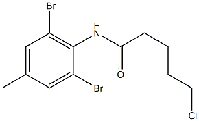 5-chloro-N-(2,6-dibromo-4-methylphenyl)pentanamide|