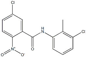 5-chloro-N-(3-chloro-2-methylphenyl)-2-nitrobenzamide