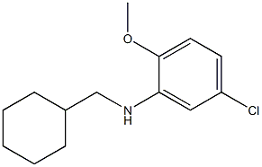 5-chloro-N-(cyclohexylmethyl)-2-methoxyaniline|