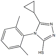 5-cyclopropyl-4-(2,6-dimethylphenyl)-4H-1,2,4-triazole-3-thiol