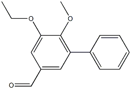 5-ethoxy-6-methoxy-1,1'-biphenyl-3-carbaldehyde 化学構造式