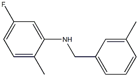 5-fluoro-2-methyl-N-[(3-methylphenyl)methyl]aniline