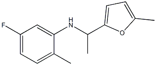 5-fluoro-2-methyl-N-[1-(5-methylfuran-2-yl)ethyl]aniline