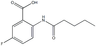 5-fluoro-2-pentanamidobenzoic acid