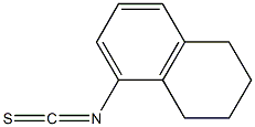 5-isothiocyanato-1,2,3,4-tetrahydronaphthalene Struktur
