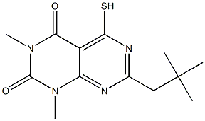 5-mercapto-1,3-dimethyl-7-neopentylpyrimido[4,5-d]pyrimidine-2,4(1H,3H)-dione