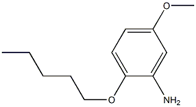 5-methoxy-2-(pentyloxy)aniline 化学構造式