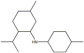 5-methyl-N-(4-methylcyclohexyl)-2-(propan-2-yl)cyclohexan-1-amine