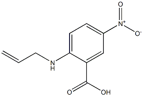 5-nitro-2-(prop-2-en-1-ylamino)benzoic acid,,结构式