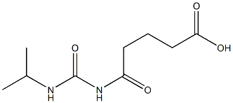 5-oxo-5-[(propan-2-ylcarbamoyl)amino]pentanoic acid