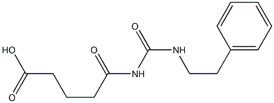 5-oxo-5-{[(2-phenylethyl)carbamoyl]amino}pentanoic acid|