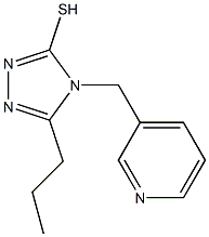 5-propyl-4-(pyridin-3-ylmethyl)-4H-1,2,4-triazole-3-thiol