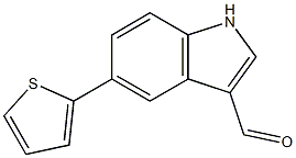 5-thien-2-yl-1H-indole-3-carbaldehyde