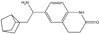 6-(1-amino-2-{bicyclo[2.2.1]heptan-2-yl}ethyl)-1,2,3,4-tetrahydroquinolin-2-one