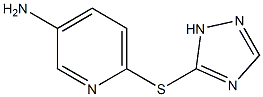 6-(1H-1,2,4-triazol-5-ylsulfanyl)pyridin-3-amine