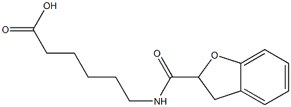 6-(2,3-dihydro-1-benzofuran-2-ylformamido)hexanoic acid|