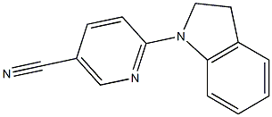  6-(2,3-dihydro-1H-indol-1-yl)nicotinonitrile